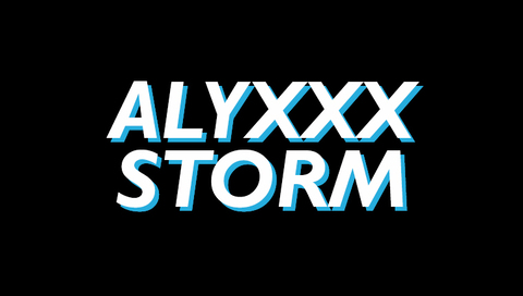 alyxxxstorm onlyfans leaked picture 1