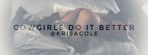 krisacole onlyfans leaked picture 1